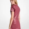 Leather Mini Dress Leather Mini Dress