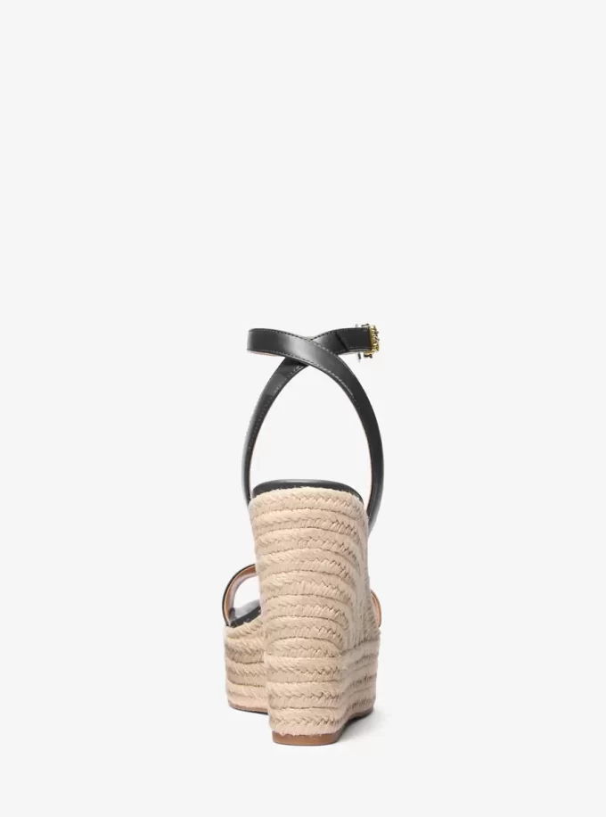 Leighton Leather Wedge Sandal Leighton Leather Wedge Sandal