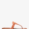 Lena Leather T-Strap Sandal Lena Leather T-Strap Sandal