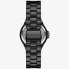 Lennox Pavé Black-Tone Watch