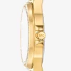 Lennox Pavé Gold-Tone Watch