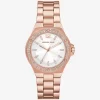 Lennox Pavé Rose Gold-Tone Watch