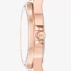 Lennox Pavé Rose Gold-Tone Watch