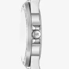 Lennox Pavé Silver-Tone Watch