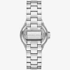 Lennox Pavé Silver-Tone Watch