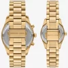 Lexington His and Hers Gold-Tone Watch Set