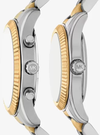 Lexington His and Hers Two-Tone Watch Set