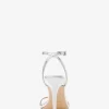 Liana Metallic Snake Embossed Leather Sandal Liana Metallic Snake Embossed Leather Sandal