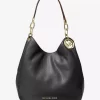 Lillie Large Pebbled Leather Shoulder Bag Lillie Large Pebbled Leather Shoulder Bag