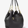 Lillie Large Pebbled Leather Shoulder Bag Lillie Large Pebbled Leather Shoulder Bag