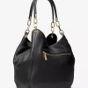 Lillie Large Pebbled Leather Shoulder Bag Lillie Large Pebbled Leather Shoulder Bag