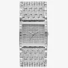 Limited-Edition Georgie Pavé Silver-Tone Watch