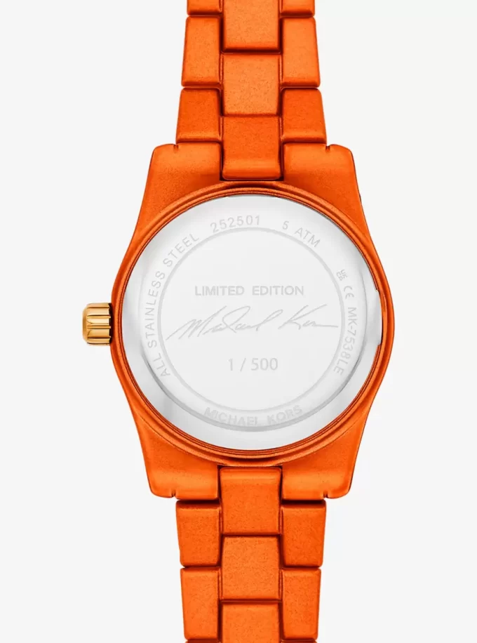 Limited-Edition Petite Lexington Orange-Tone Watch