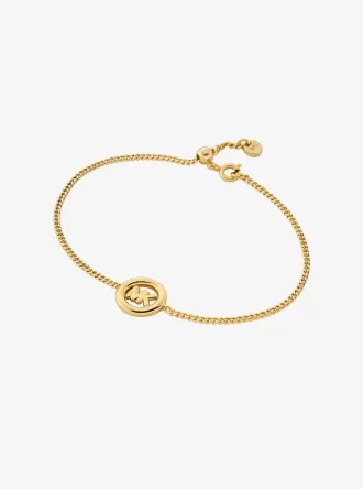 Logo Charm Slider Bracelet