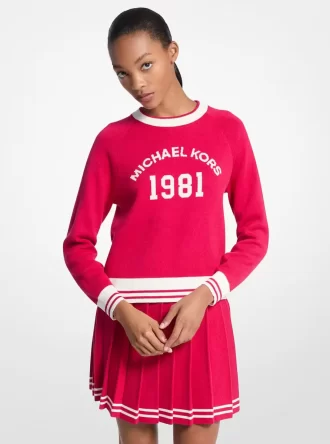 Logo Cotton Blend Sweater