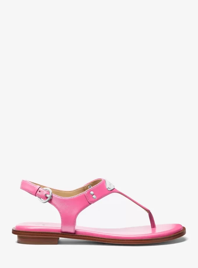 Logo Plate T-Strap Sandal Logo Plate T-Strap Sandal