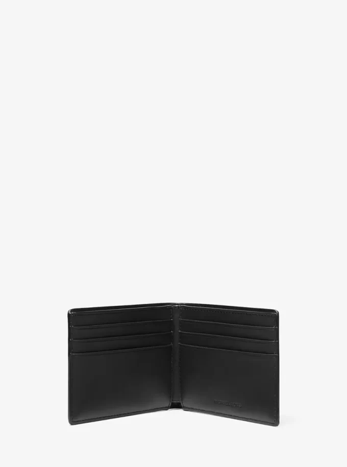 Logo Wallet and Key Chain Gift Set