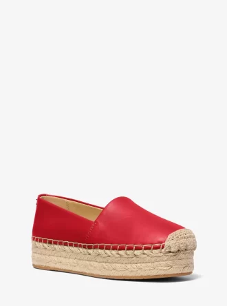 Lynn Leather Platform Espadrille