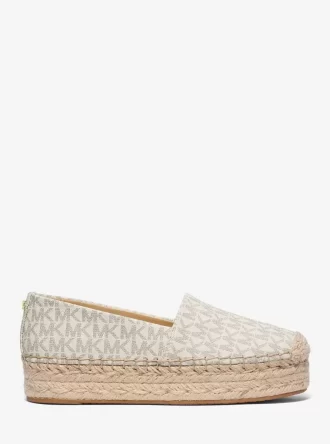 Lynn Signature Logo Platform Espadrille