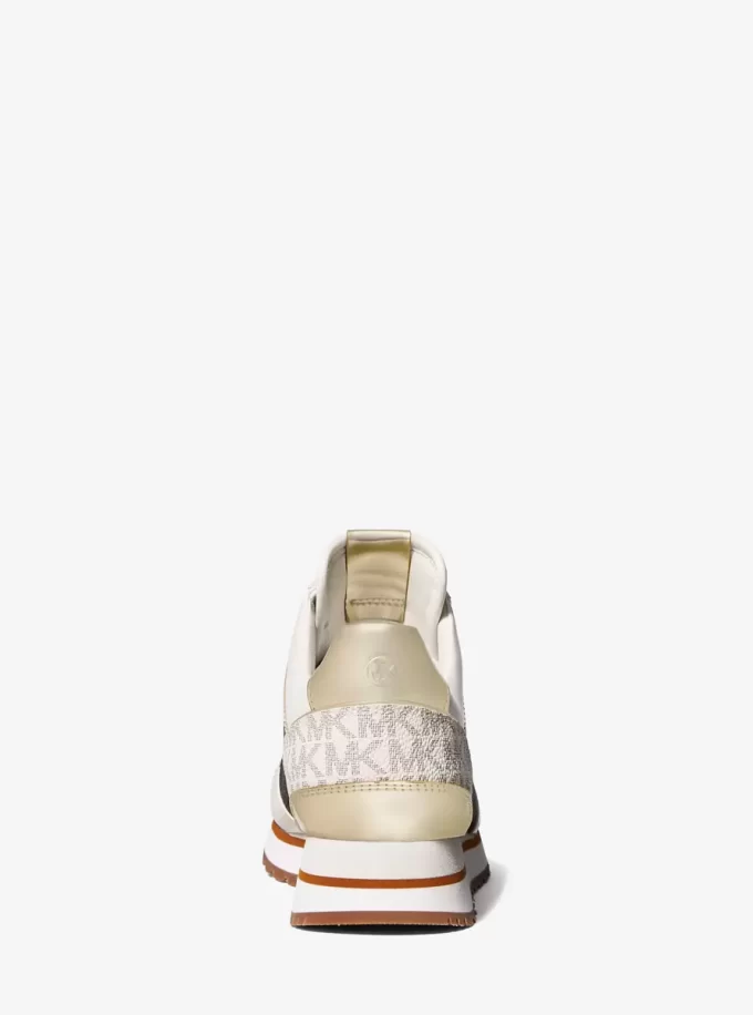 Maddy Two-Tone Logo Trainer Maddy Two-Tone Logo Trainer