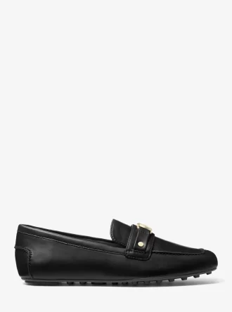 Mandy Leather Moccasin Loafer