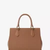 Marilyn Medium Saffiano Leather Satchel