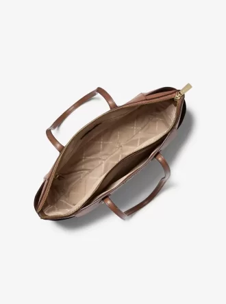 Marilyn Medium Saffiano Leather Tote Bag