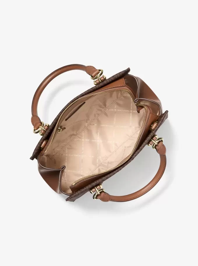 Marilyn Medium Signature Logo Convertible Satchel Marilyn Medium Signature Logo Convertible Satchel