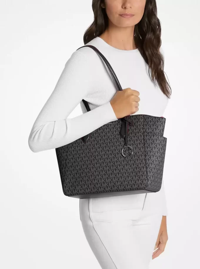 Marilyn Medium Signature Logo Tote Bag Marilyn Medium Signature Logo Tote Bag