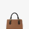 Marilyn Small Color-Block Saffiano Leather Messenger Bag Marilyn Small Color-Block Saffiano Leather Messenger Bag