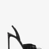 Marisa Crocodile Embossed Patent Leather Sandal