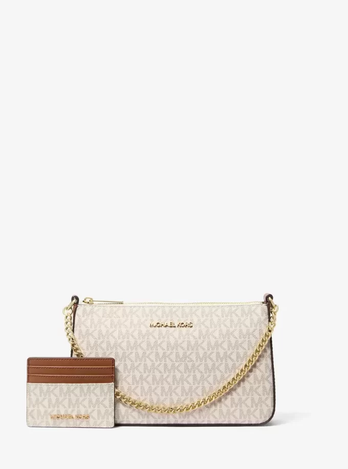 Medium Logo Pouch and Card Case Gift Set