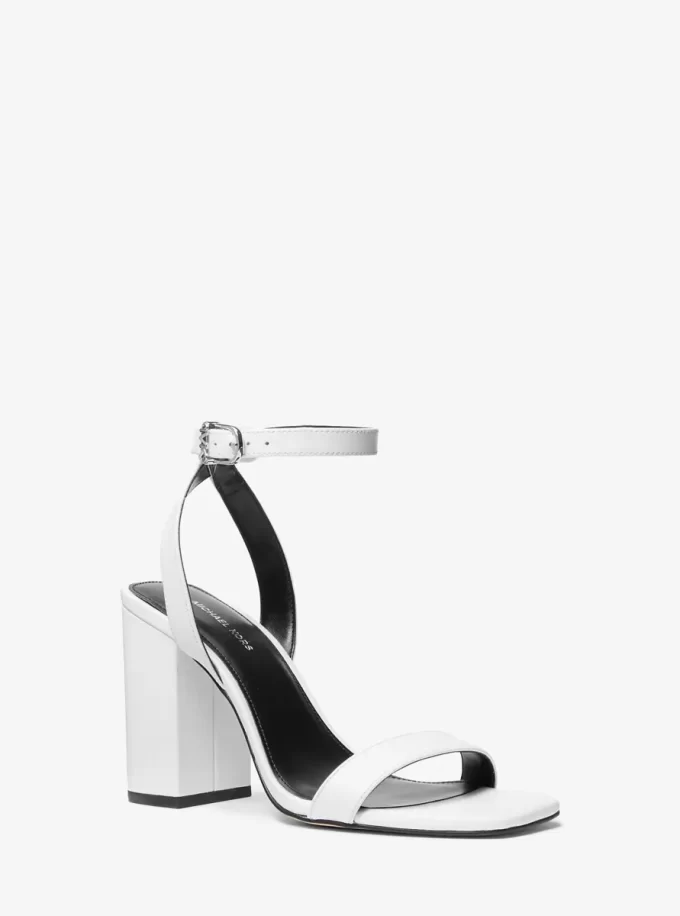 Merriam Leather Block Heel Sandal Merriam Leather Block Heel Sandal