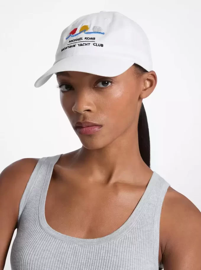 Michael Kors x Montauk Yacht Club Cotton Baseball Hat