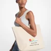 Michael Kors x Montauk Yacht Club Cotton Canvas Tote Bag Michael Kors x Montauk Yacht Club Cotton Canvas Tote Bag
