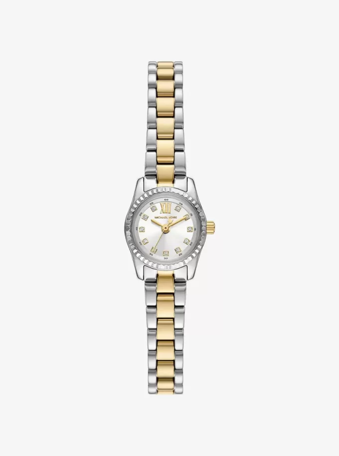 Micro Lexington Pavé Two-Tone Watch Micro Lexington Pavé Two-Tone Watch