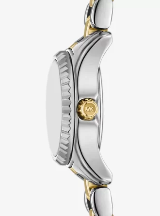 Micro Lexington Pavé Two-Tone Watch