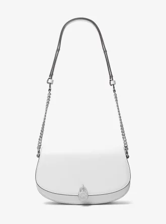 Mila Medium Leather Messenger Bag