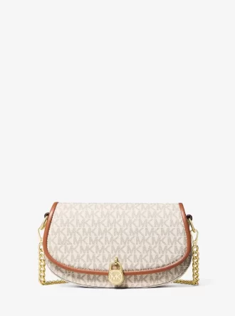 Mila Small Signature Logo Crossbody Bag