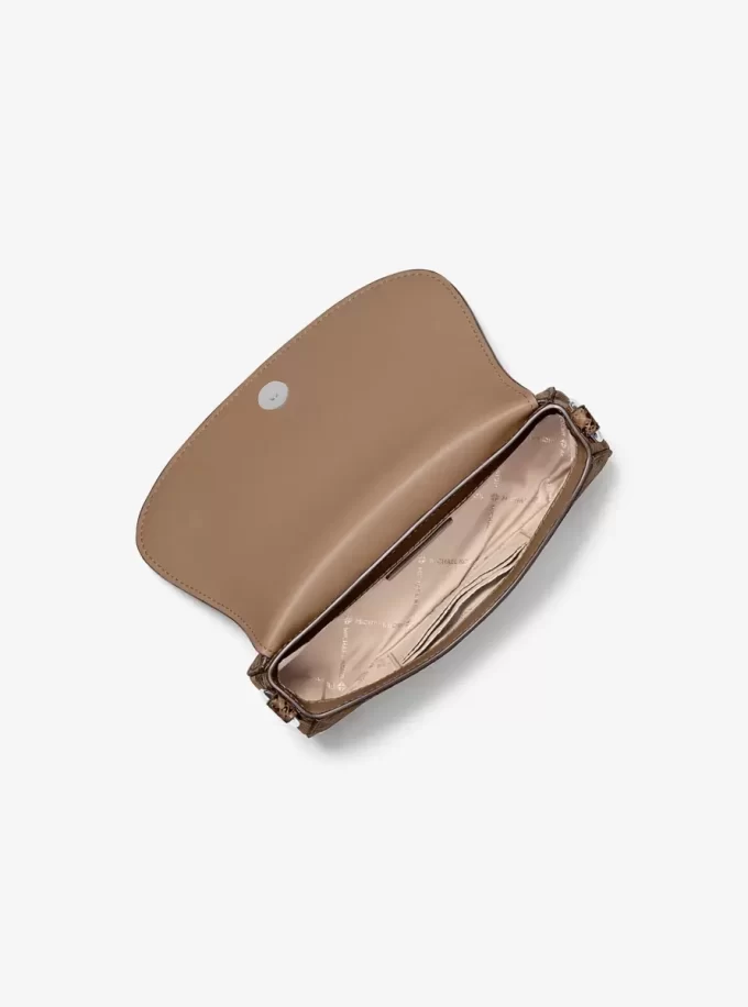 Mila Small Snake Embossed Convertible Crossbody Bag Mila Small Snake Embossed Convertible Crossbody Bag