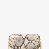 Mila Small Snake Embossed Crossbody Bag