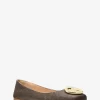 Milan Signature Logo Ballet Flat