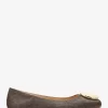 Milan Signature Logo Ballet Flat