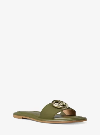 Milan Suede Slide Sandal
