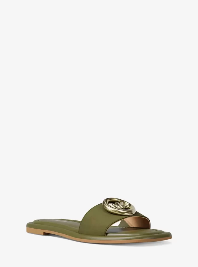 Milan Suede Slide Sandal