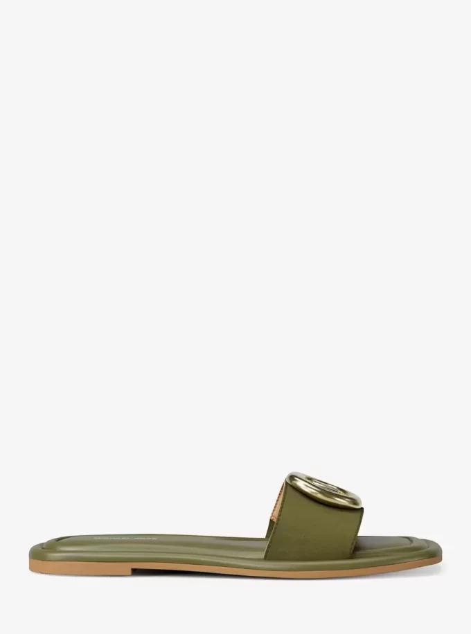 Milan Suede Slide Sandal