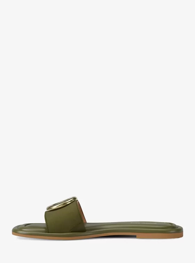 Milan Suede Slide Sandal