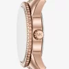 Mini Bryant Pavé Logo Rose Gold-Tone Watch Mini Bryant Pavé Logo Rose Gold-Tone Watch