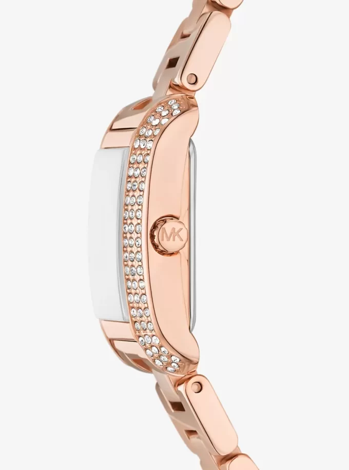 Mini Emery Pavé Rose Gold-Tone Watch Mini Emery Pavé Rose Gold-Tone Watch