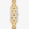 Mini Empire Pavé Gold-Tone Bangle Watch Mini Empire Pavé Gold-Tone Bangle Watch